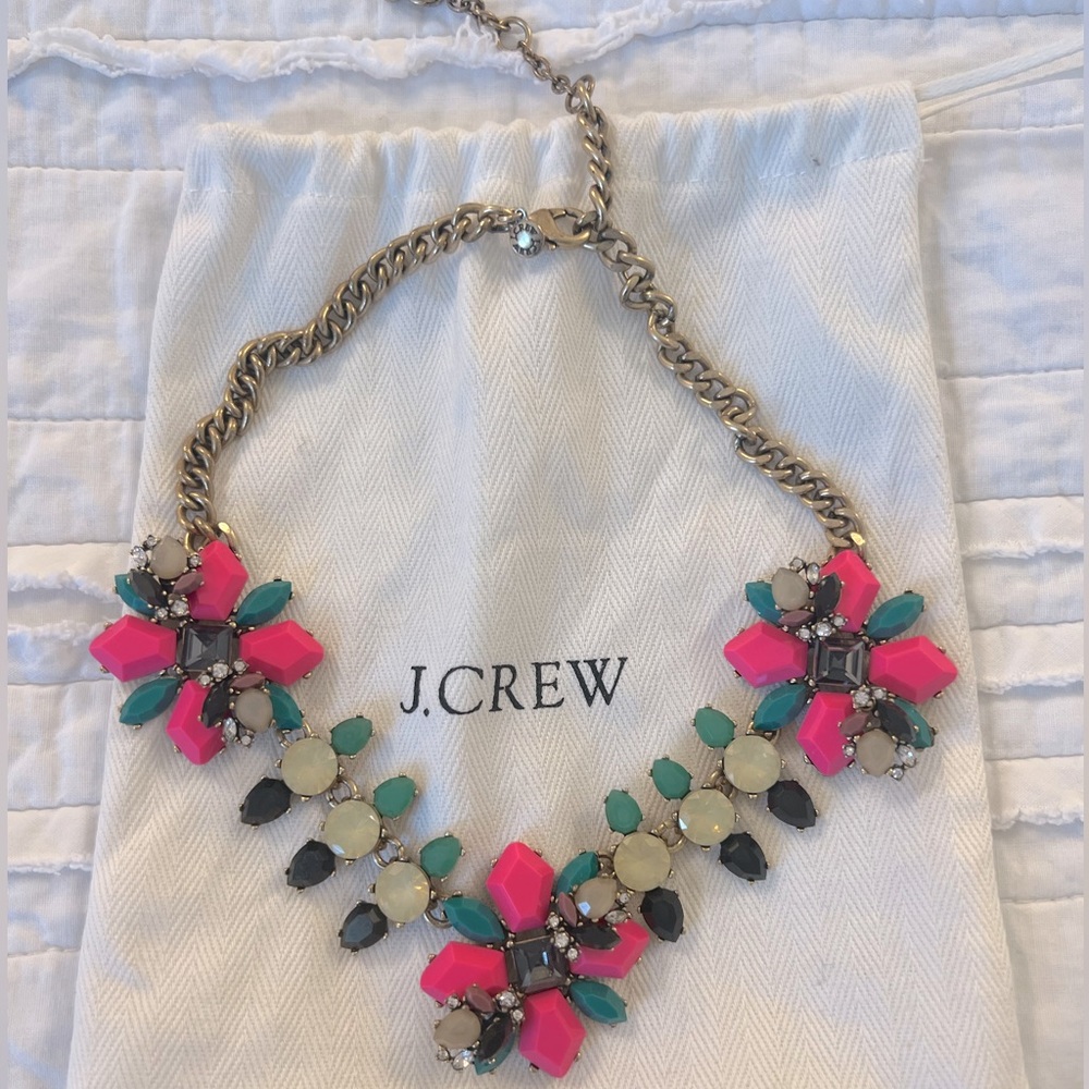 JCREW STATEMENT GEM NECKLACE